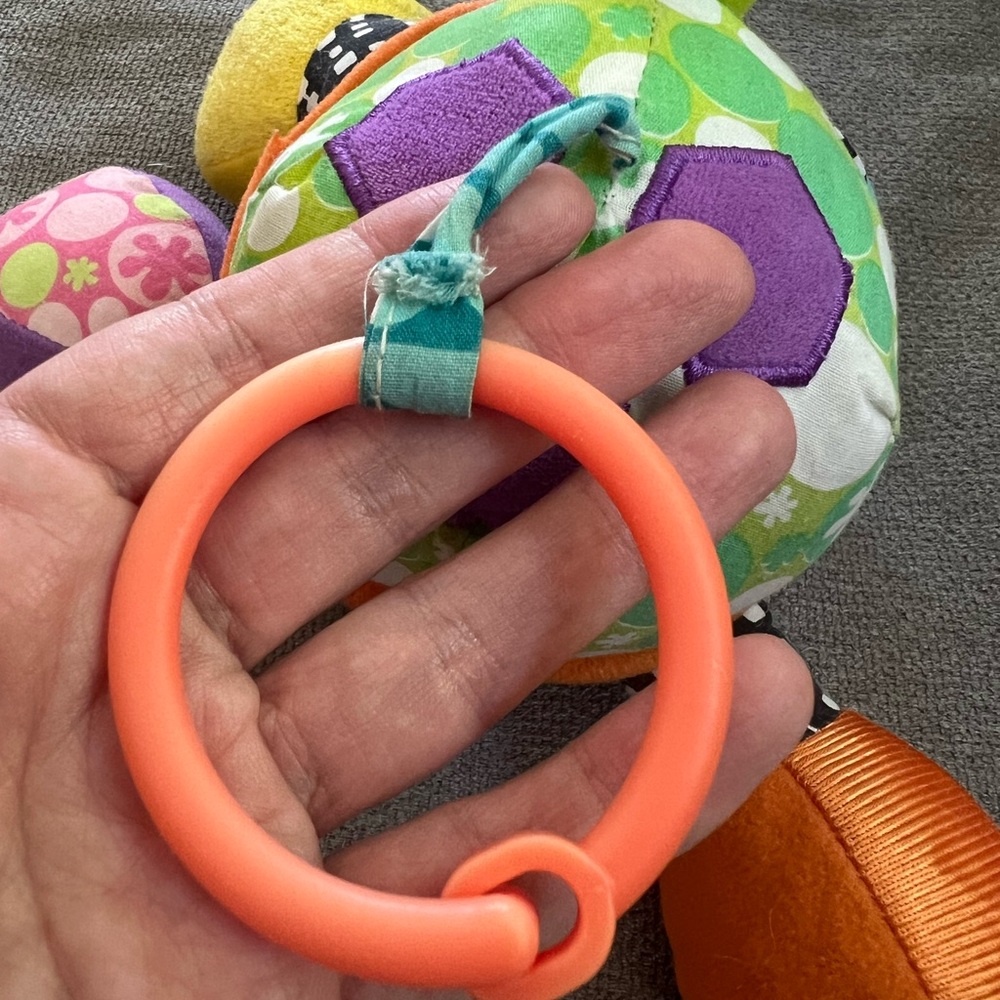 Turtle Rattle Toy and Fox Teether - Picture 5 of 7